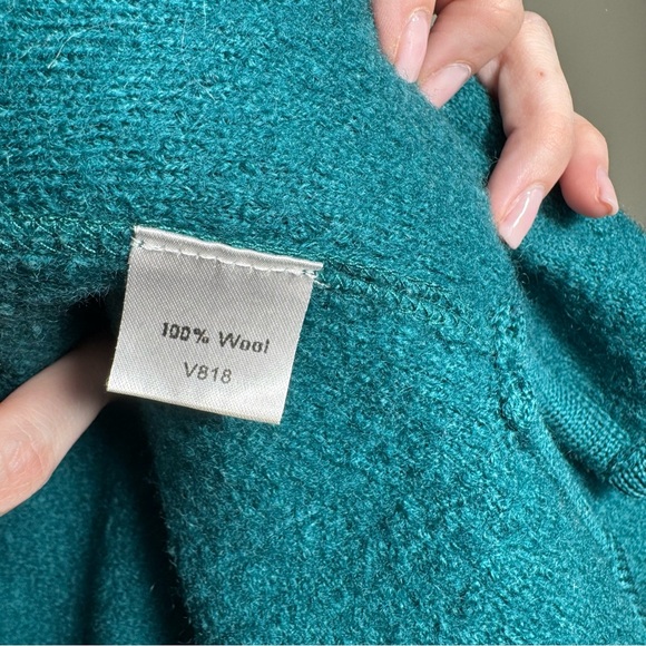 Appleseed Wool Teal Women's Jacket - Picture 4 of 4